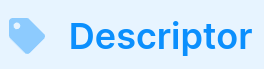 Profile Schema Descriptor Symbol