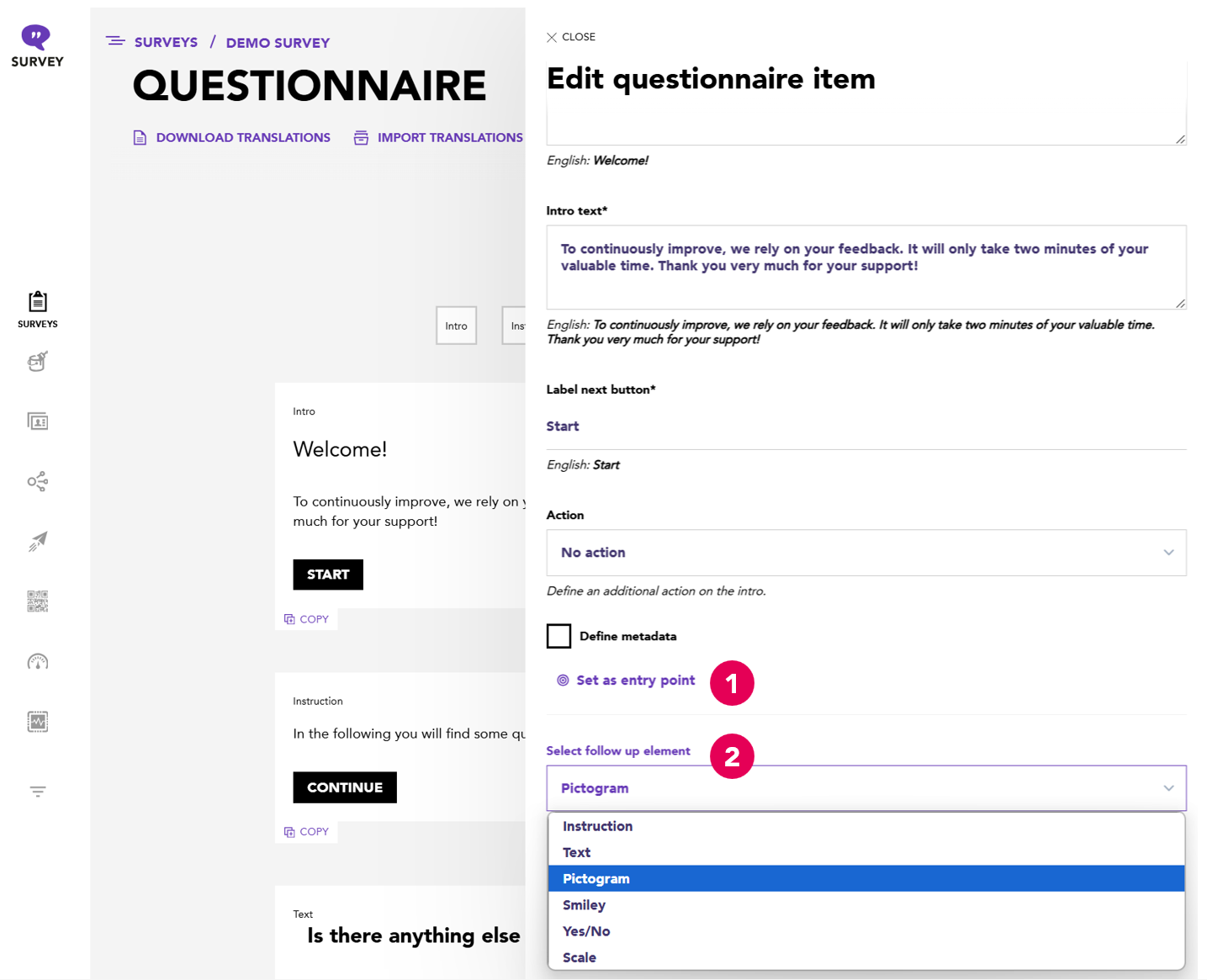 Survey Creation