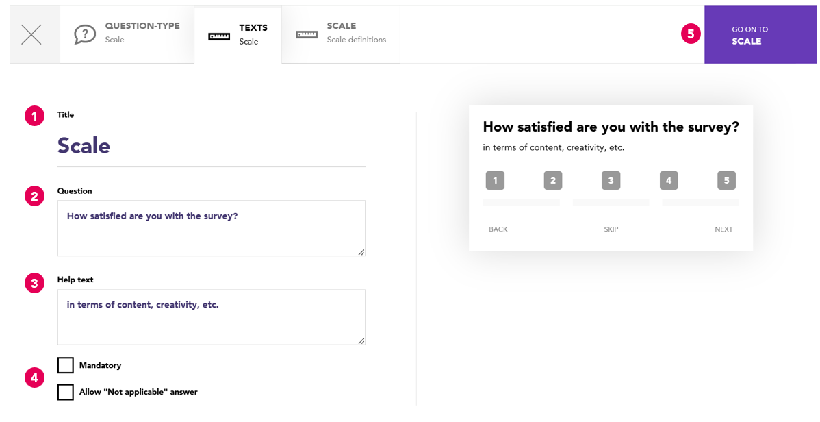Survey Creation