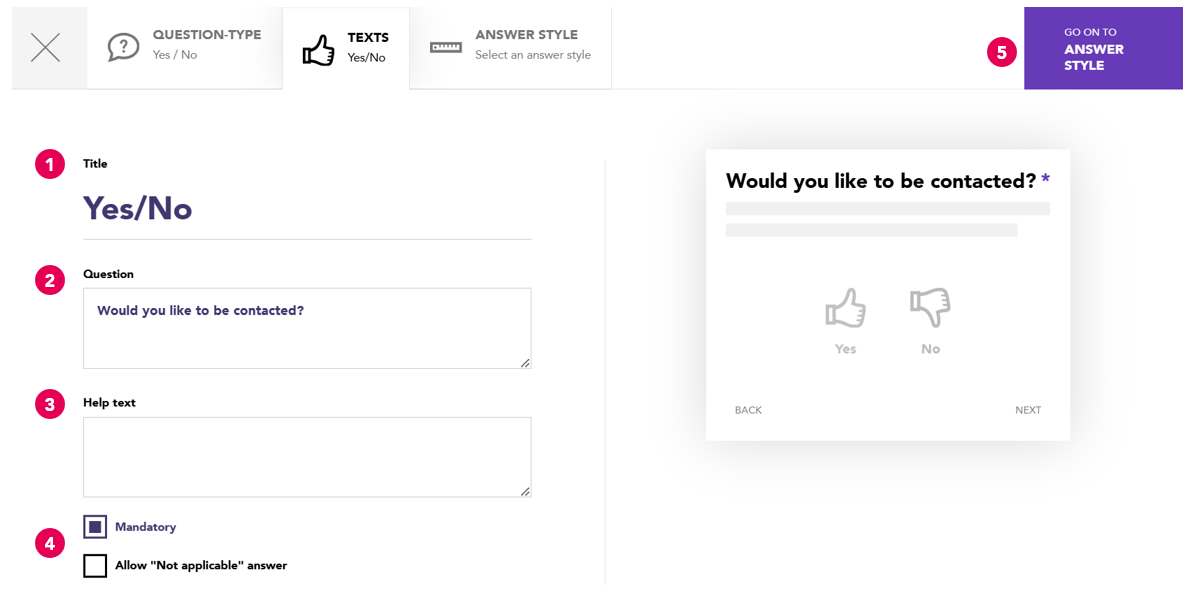 Survey Creation